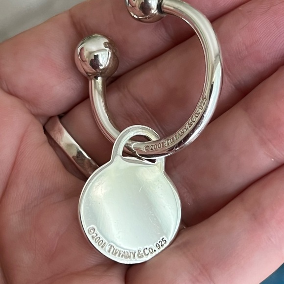 Tiffany&Co. Sterling sliver keychain - Picture 1 of 4
